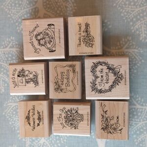 Stampin' Up Thank You themed stamp set